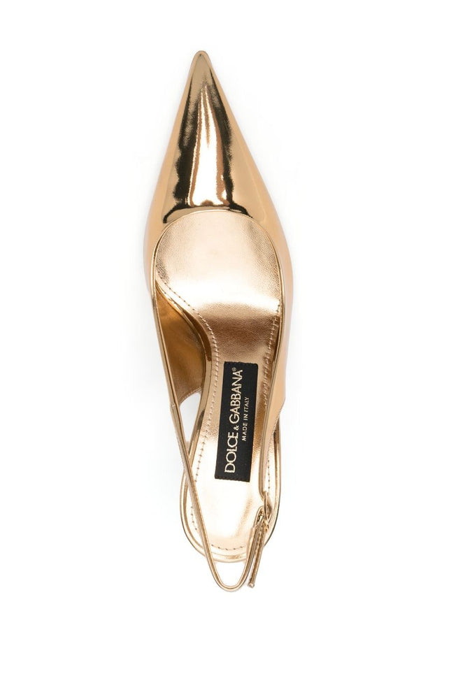 Dolce & Gabbana With Heel Golden