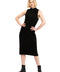 Donika Rib Knit Sweater Midi Dress