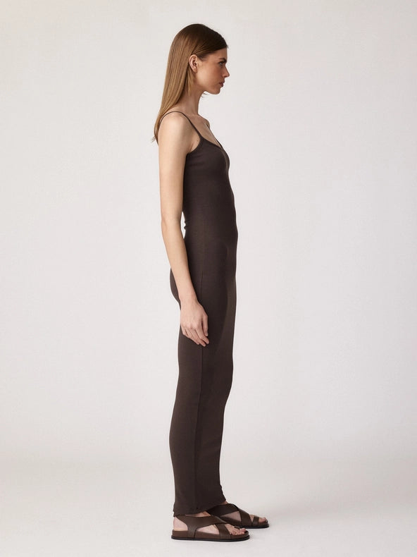 Donya Maxi-Shirt Dress-CLYQUE-M-ESPRESSO-Urbanheer