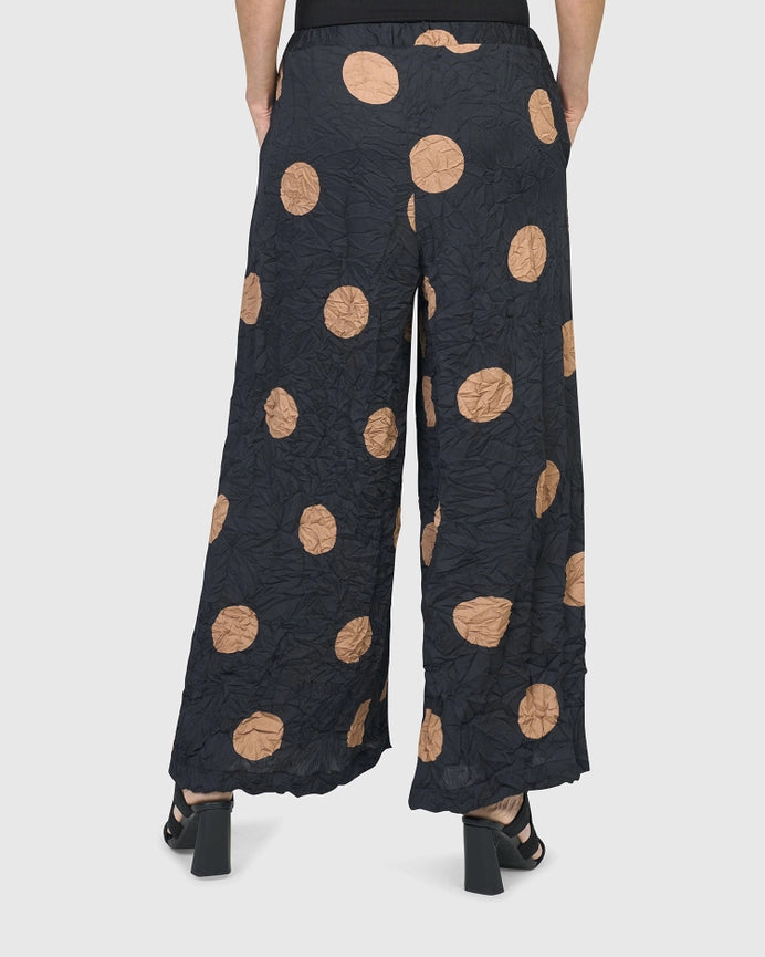 Doppio Wide Leg Pants, Circle-Pants-Alembika-0 (US 4-6)-circles-Urbanheer