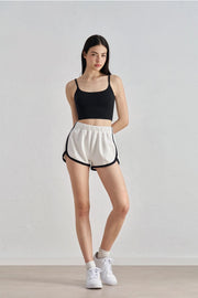 Dorothy Twist Back Cami Top Sports Bra Black-Sports Bra-91thelabel-S-Black-Urbanheer