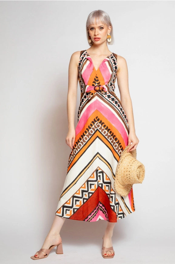 Dorsette Dress - Tulum Stripe-Dress-Eva Franco-2-Urbanheer