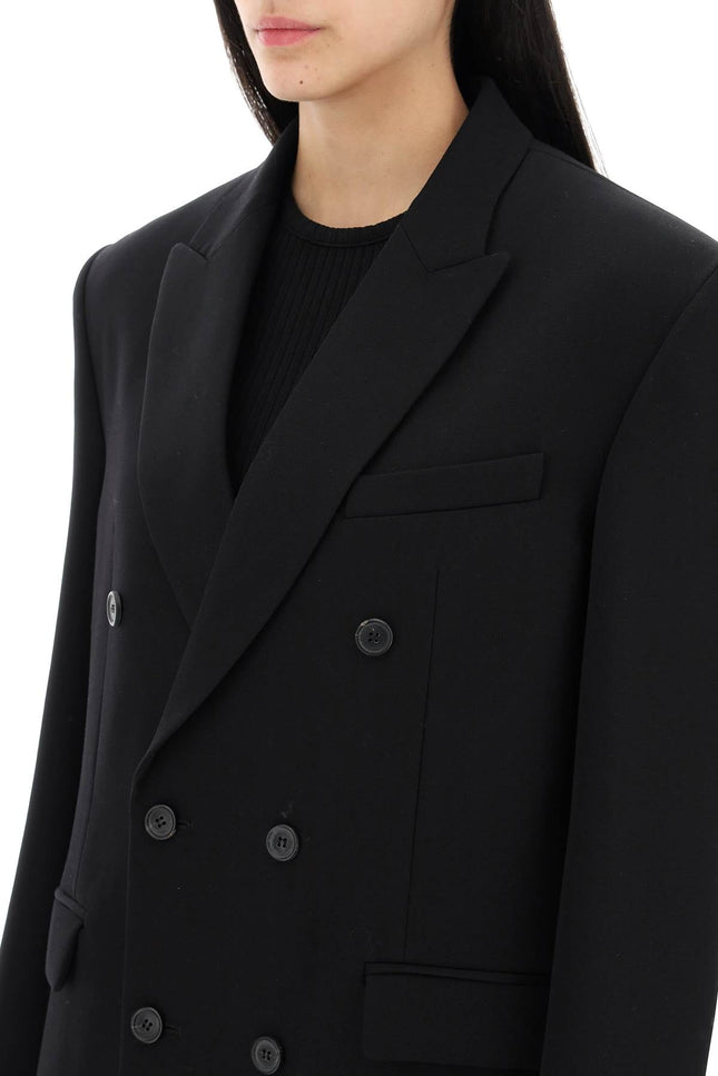 Double-Breasted Blazer-women > clothing > jackets and blazers > blazers and gilets-Wardrobe.Nyc-l-Nero-Urbanheer