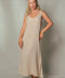 Double Gauze Scoop Neck Midi Dress Beige-Dress-Moa-Beige-Urbanheer