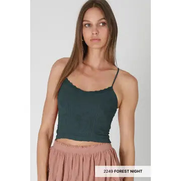 Double Lace Trim Cami