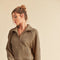 Dove Funnel Neck Half Zip-Hoodie-AEMI + CO-S-Black-Urbanheer