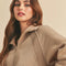 Dove Funnel Neck Half Zip-Hoodie-AEMI + CO-S-Oat-Urbanheer