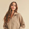 Dove Funnel Neck Half Zip-Hoodie-AEMI + CO-S-Black-Urbanheer