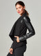 Drape Front Jacket - Black JLS-Jacket-Blanc Noir-XS-BLACK-Urbanheer