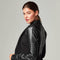 Drape Front Jacket - Black JLS-Jacket-Blanc Noir-XS-BLACK-Urbanheer