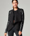Drape Front Jacket - Black JLS-Jacket-Blanc Noir-XS-BLACK-Urbanheer