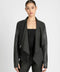 Drape Front Jacket - Heather Charcoal Jls-Jacket-Blanc Noir-XS-Heather Dark Charcoal-Urbanheer