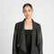 Drape Front Jacket - Heather Charcoal Jls-Jacket-Blanc Noir-XS-Heather Dark Charcoal-Urbanheer