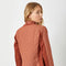 Drape Quilting Jacket Brick-Jacket-Mystree-S-Brick-Urbanheer