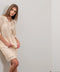 Drawstring Crochet Knit Mini Skirt-Skirts-Moon River-XS-CREAM-Urbanheer