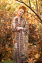 Dreamweaver Bamboo Kimono Duster Robe with Zodiac Signs-Kimono-Market of Stars-length 118cm width 78 cm-Urbanheer