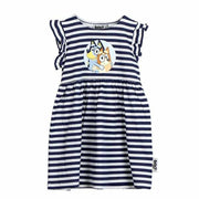 Dress Bluey Dark blue Girl-Clothing, Girls-Bluey-Urbanheer