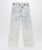 Dries Van Noten Light blue jeans with drawstring