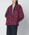 Dries Van Noten Loose shirt with ruffle details and Crushed Stripe print