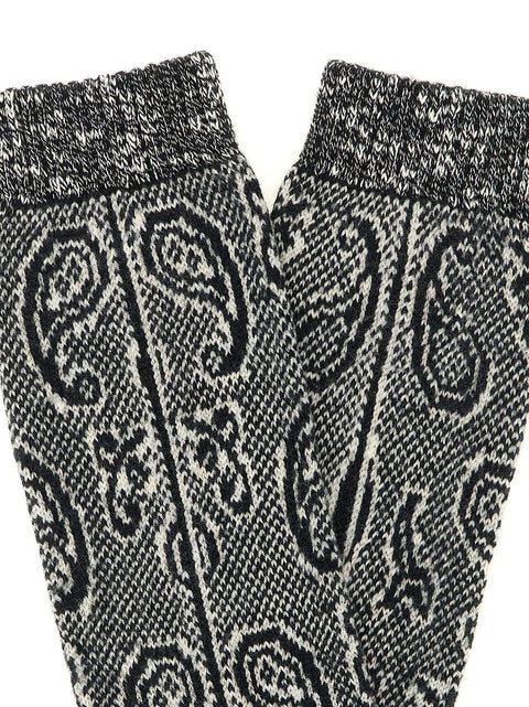 Dries Van Noten Paisley Jacquard Socks
