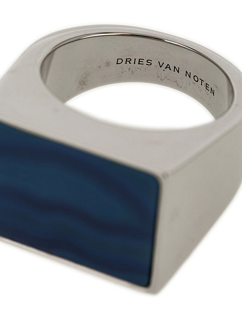 Dries Van Noten Singet Ring With Stone