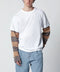 Dries Van Noten White T-shirt with striped sleeves