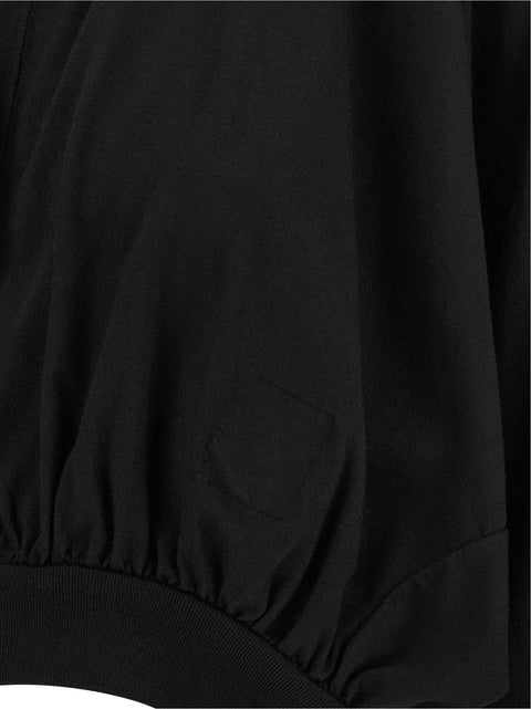 Drkshdw Cropped Hooded Top Long Sleeve Sweater