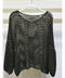 Drop Shoulder Crochet V-Neck Tunic Army Green-Tunic-MILIO MILANO-One Size-Army Green-Urbanheer