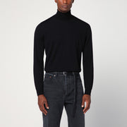 Drumohr Black wool turtleneck sweater