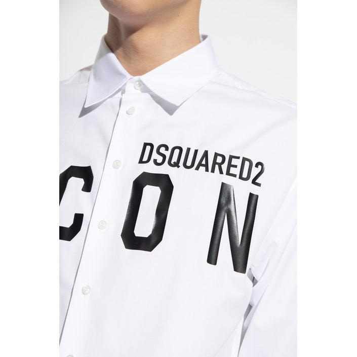 Dsquared Men Shirt-Clothing Shirts-Dsquared-white-48_IT-Urbanheer