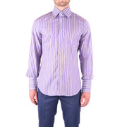 Dsquared Men Shirt-Clothing Shirts-Dsquared-purple-48-Urbanheer