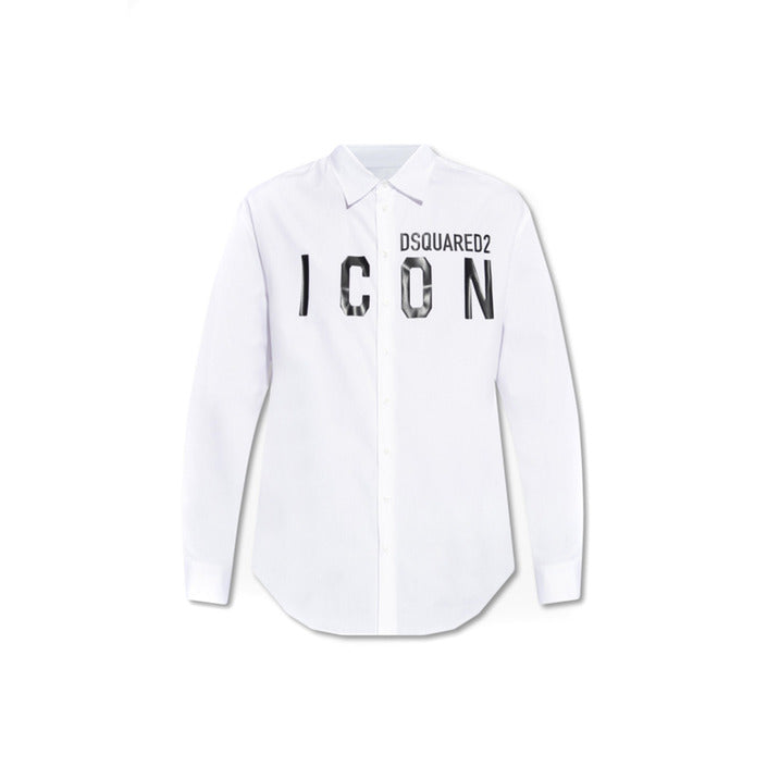 Dsquared Men Shirt-Clothing Shirts-Dsquared-white-48_IT-Urbanheer