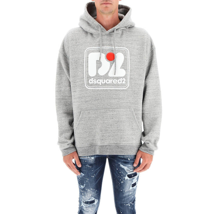 Dsquared Men Sweatshirts-Clothing Sweatshirts-Dsquared-grey-M-Urbanheer