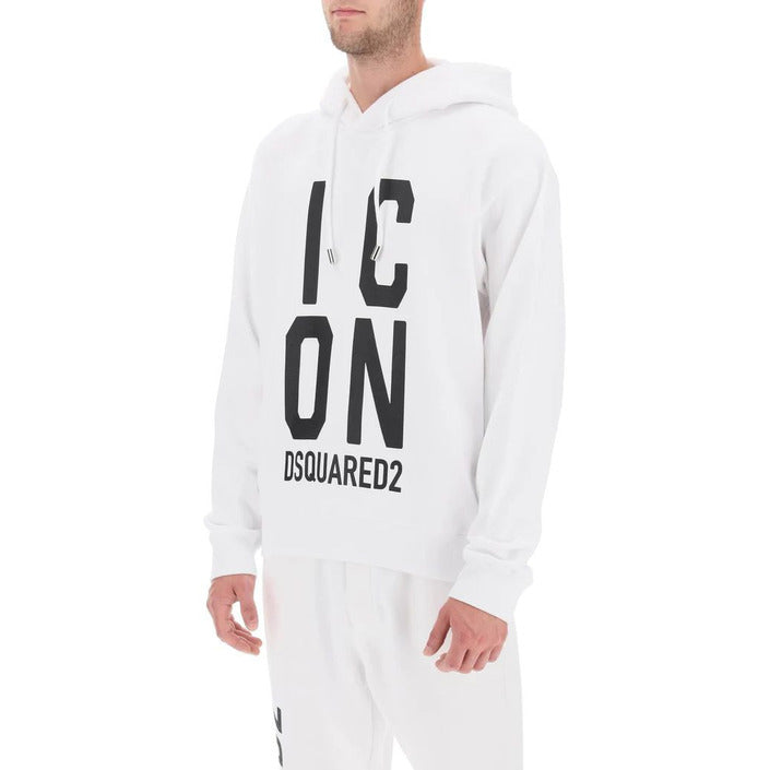 Dsquared Men Sweatshirts-Clothing Sweatshirts-Dsquared-white-XS-Urbanheer