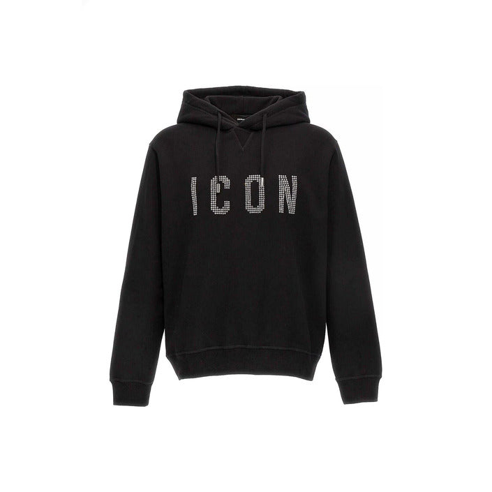 Dsquared Men Sweatshirts-Clothing Sweatshirts-Dsquared-black-XS-Urbanheer