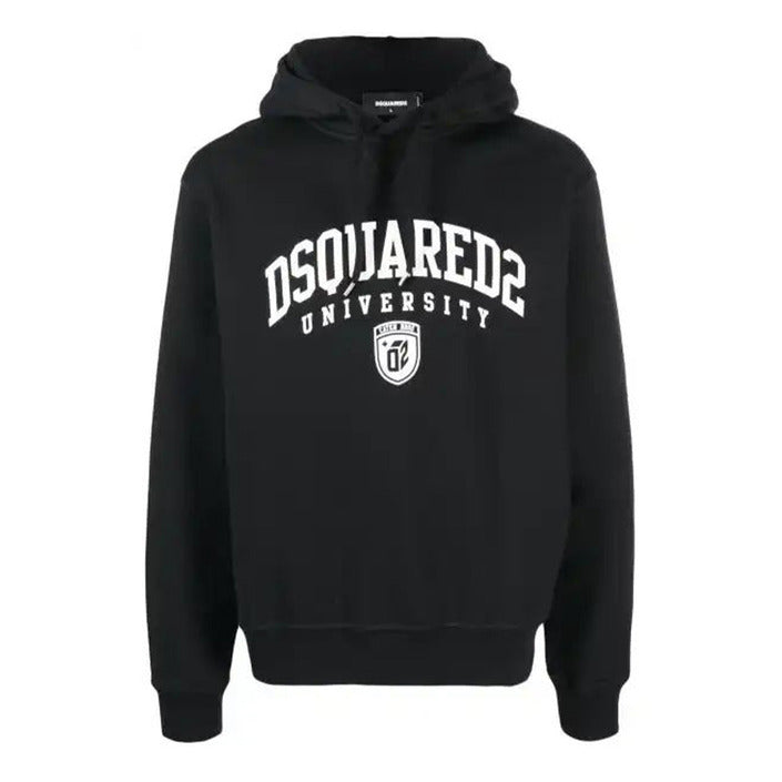 Dsquared Men Sweatshirts-Clothing Sweatshirts-Dsquared-black-XS-Urbanheer
