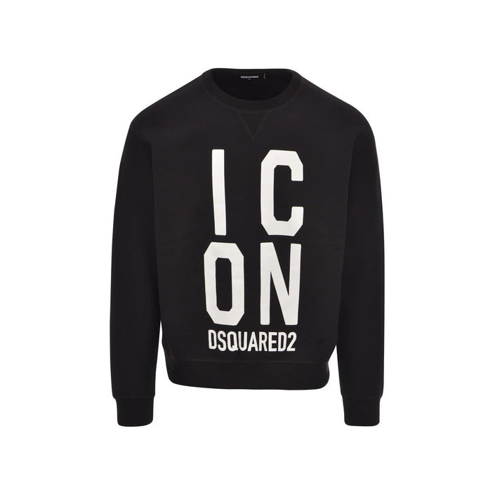Dsquared Men Sweatshirts-Clothing Sweatshirts-Dsquared-black-XS-Urbanheer