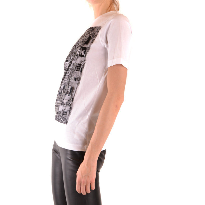 Dsquared Women T-Shirt-Clothing T-shirts-Dsquared-white-XS-Urbanheer