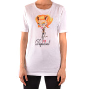 Dsquared Women T-Shirt-Clothing T-shirts-Dsquared-white-M-Urbanheer