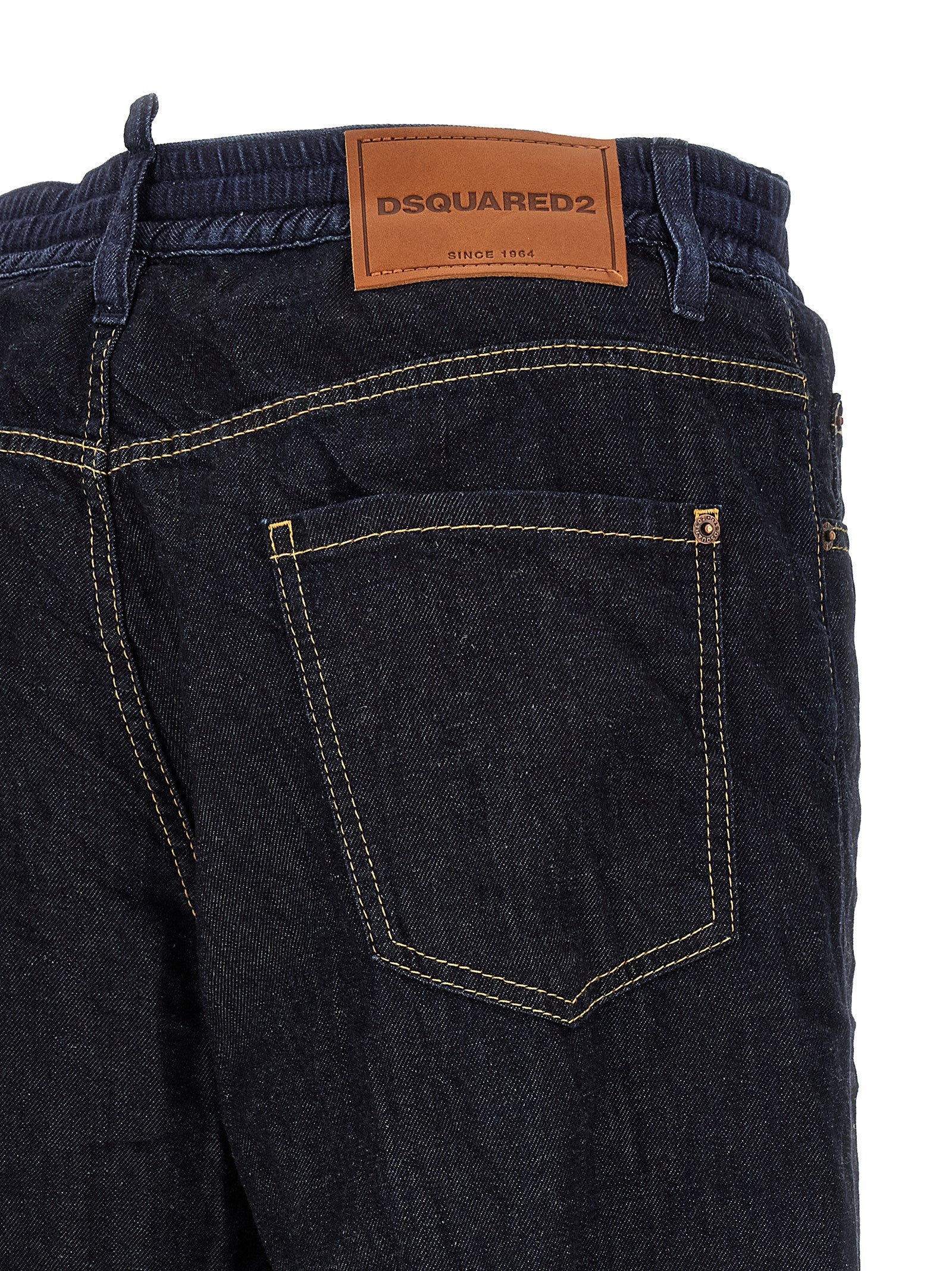 Dsquared2 Crinkled Effect Jeans