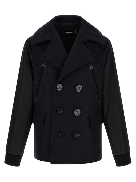 Dsquared2 Hybrid Peacoat Coat