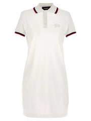 Dsquared2 Maxi Cut Out Polo Dress