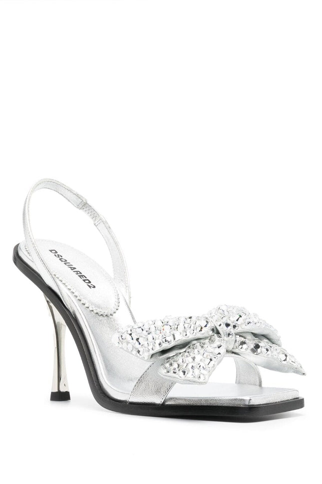 Dsquared2 Sandals Silver-women > shoes > sandals-Dsquared2-Urbanheer