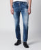 Dsquared2 Skater jeans in medium blue with destroyed details