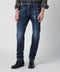 Dsquared2 Slim-fit jeans in blue washed denim with distressed details