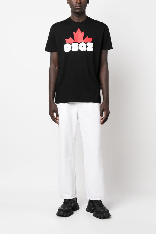 Dsquared2 T-Shirts And Polos Black