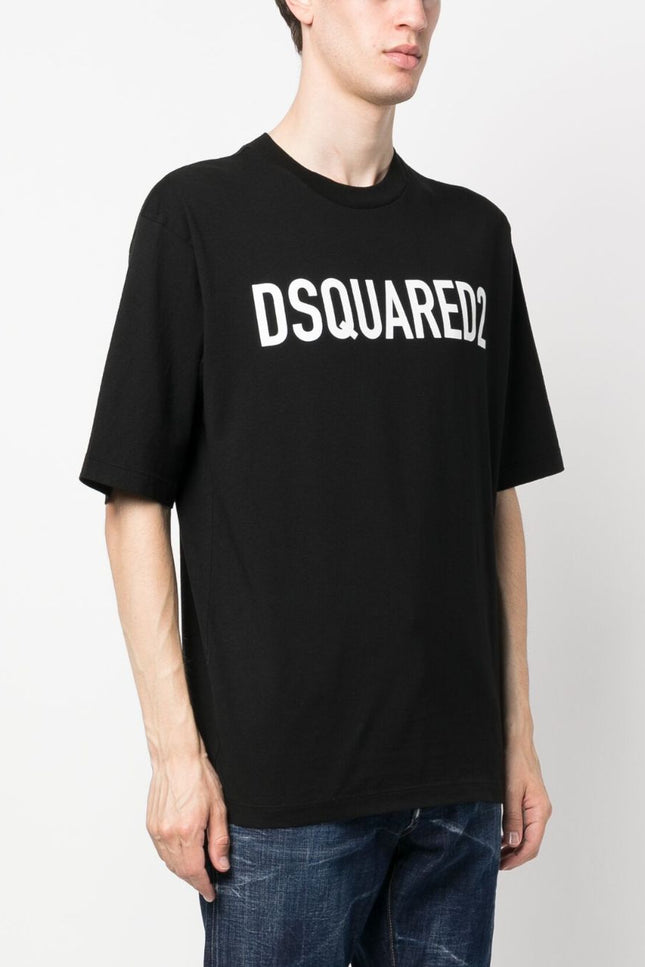 Dsquared2 T-Shirts And Polos Black