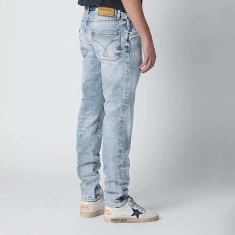 Dsquared2 Vintage-effect stretch denim jeans