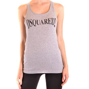Dsquared2 Women Undershirt-Clothing Tank-Top-Dsquared2-grey-S-Urbanheer