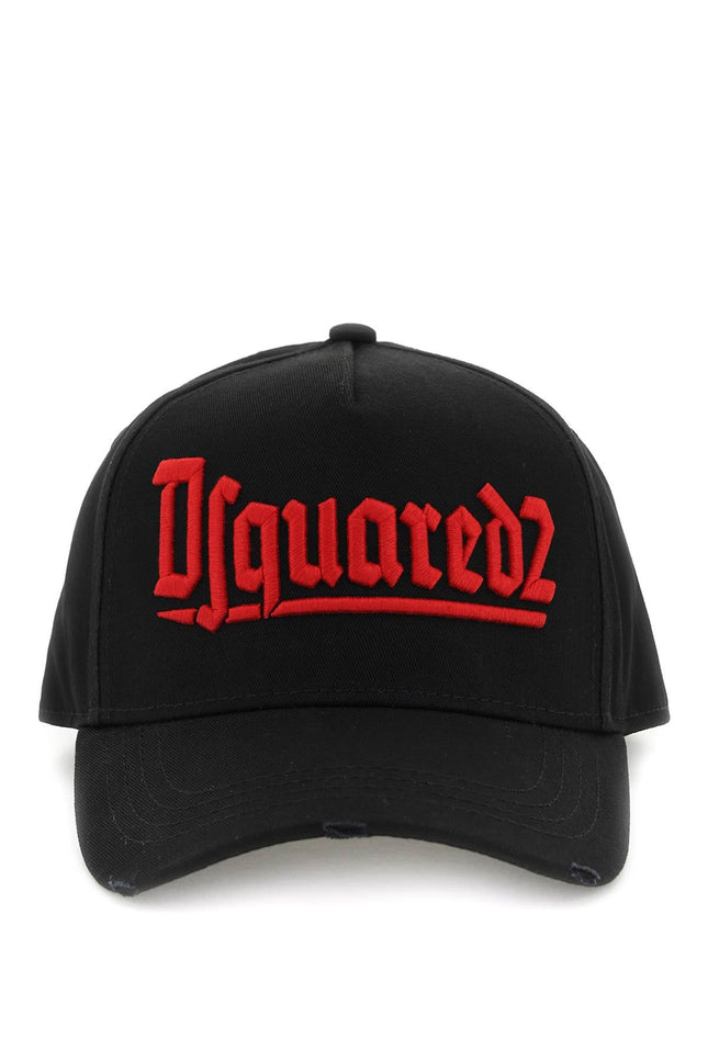 Dsquared2 baseball cap with emboridered logo - Mixed colours-accessories-Dsquared2-os-Urbanheer